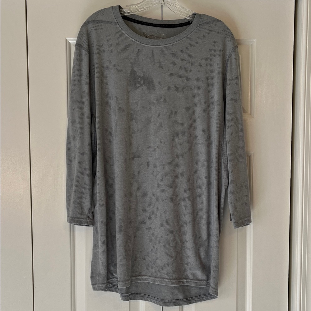Men's Under Armour HeatGear 3/4 sleeve tee shirt